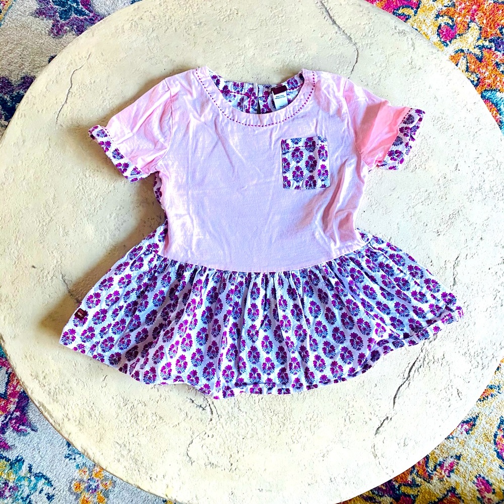 Tea Collection Indian Block Print Tee